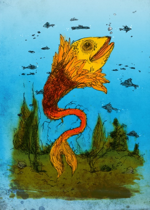 Golden-Flower-Fish